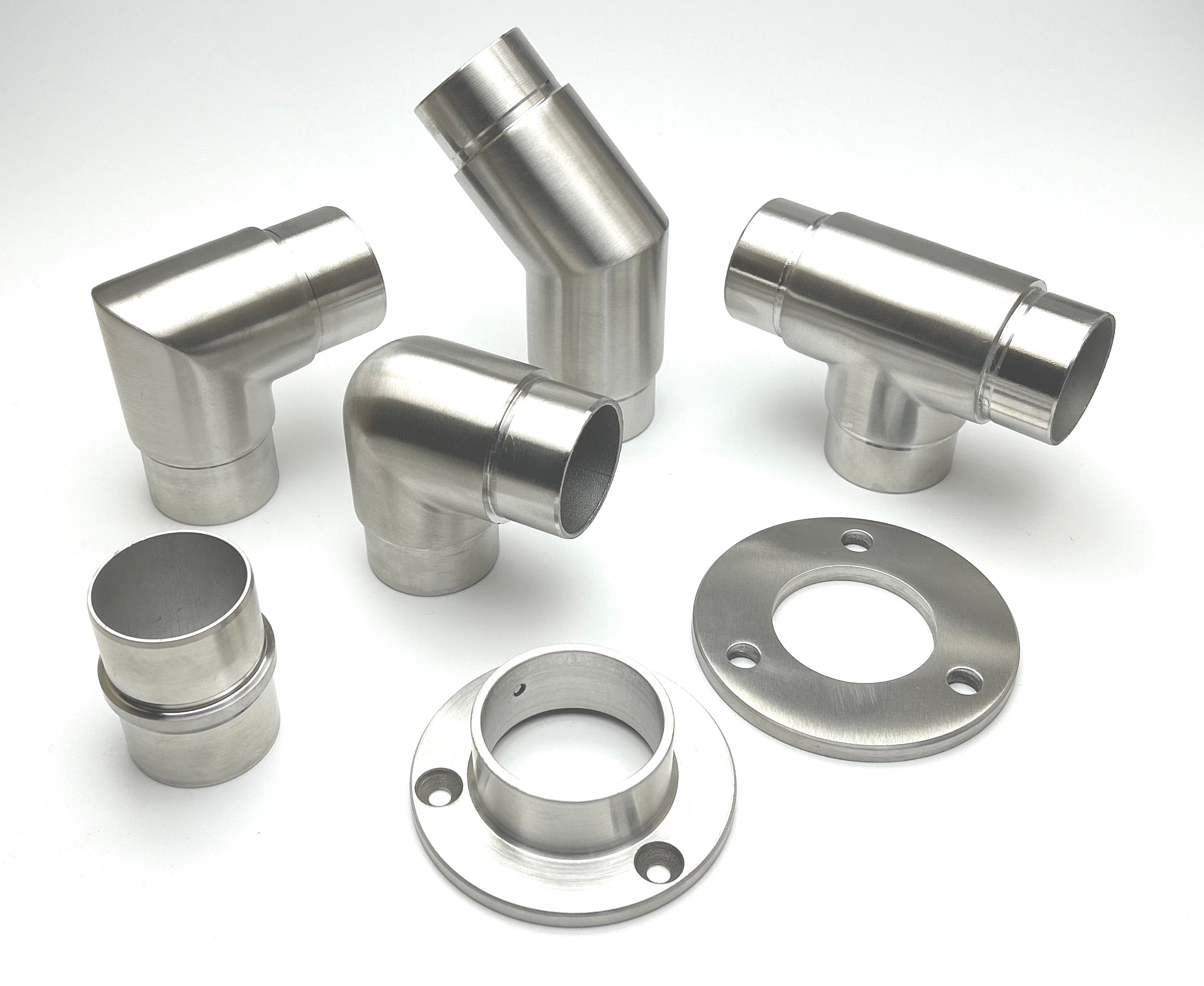 Rustfri Fittings - rørfittings til rundrør i rustfrit stål ...