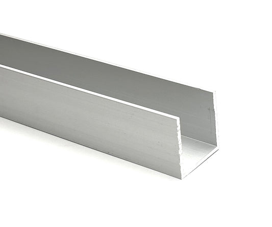Anodiseret Aluminium U-profil 10x10x10mm