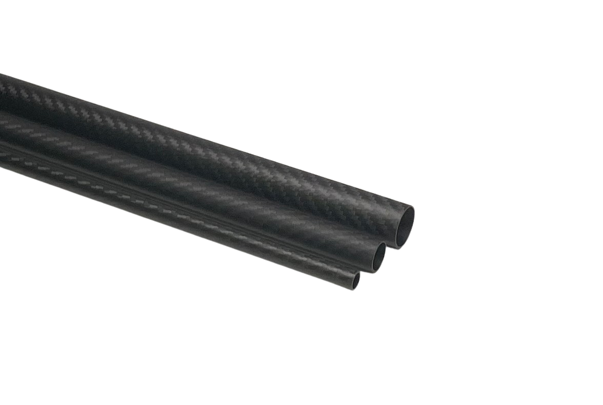 Kulfiberrør / Carbonrør - Rundrør Ø6mm (mat)