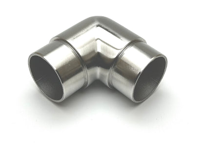 Rustfrit stål fitting - 90 gr. bøjning Ø42.4mm type 1