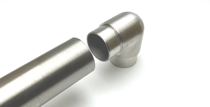 Rustfrit stål fitting - 90 gr. bøjning Ø26.9 mm type 1