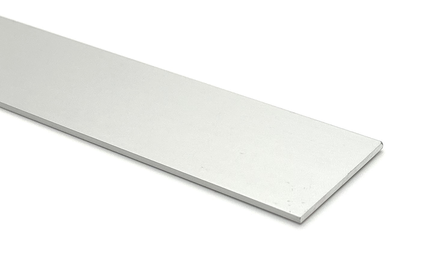 Anodiseret Aluminium - Fladstang 15mm