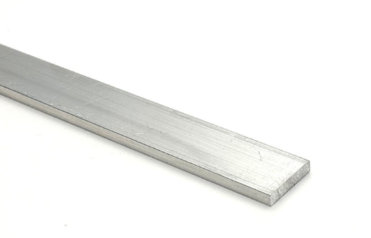 Aluminium - Fladstang 150mm (vælg tykkelse)
