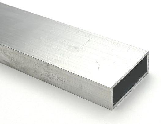 Aluminium - Rektangulært rør 25x15mm