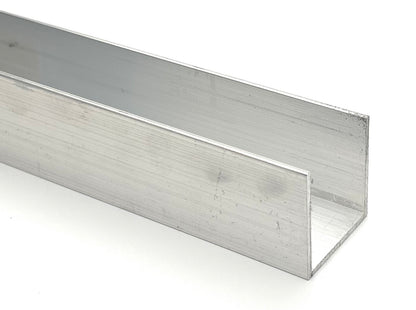 Aluminium U-profil 25x25x25mm