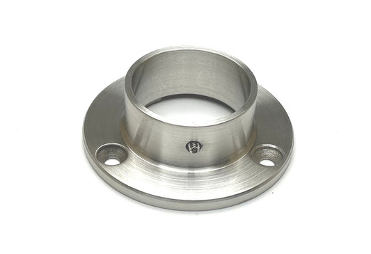 Rustfrit stål fitting - Flange til væg/gulv Ø26.9mm